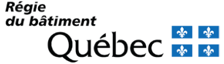 Logo Régie du bâtiment du Québec